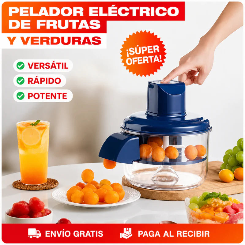 Pelador Eléctrico de Frutas y Verduras